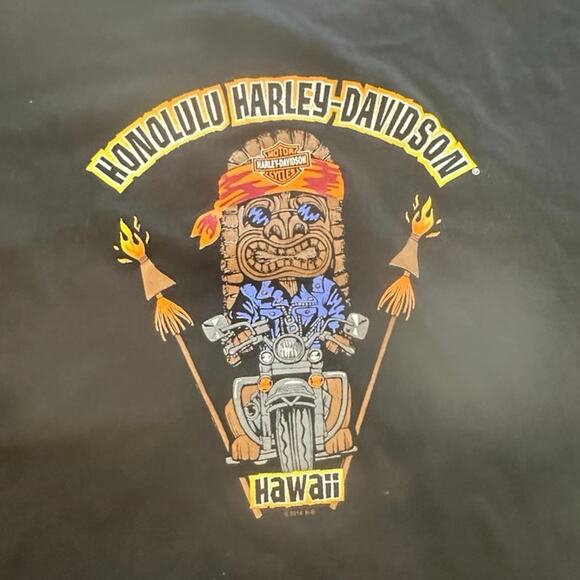 Harley-Davidson Honolulu, Hawaii T-Shirt 3XL - Picture 4 of 6